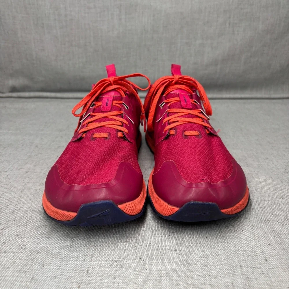 Altra Lone Peak‎ 6 Trail Running Shoes Raspberry Orange Sneaker Women's Size 11